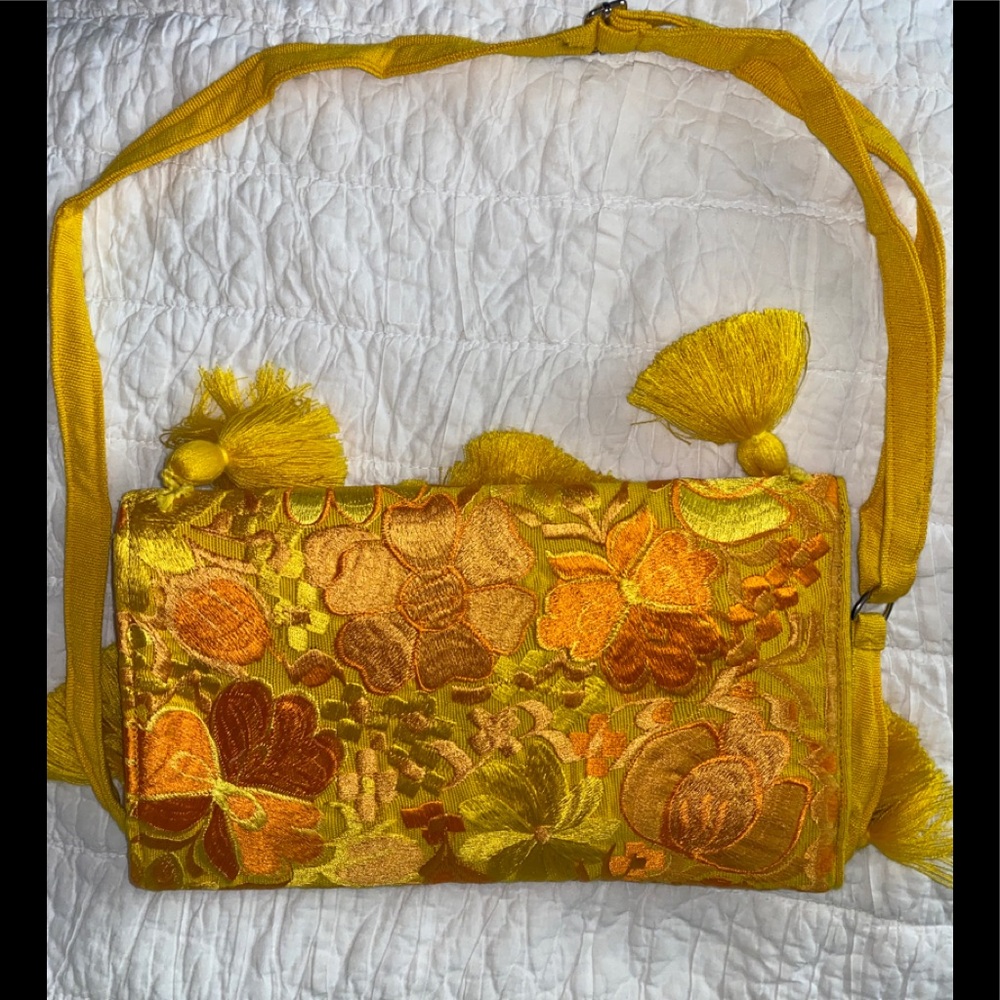 NWOT Handmade floral purse - Picture 6 of 6